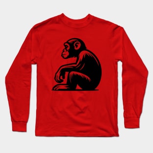 Chimpanzee Long Sleeve T-Shirt